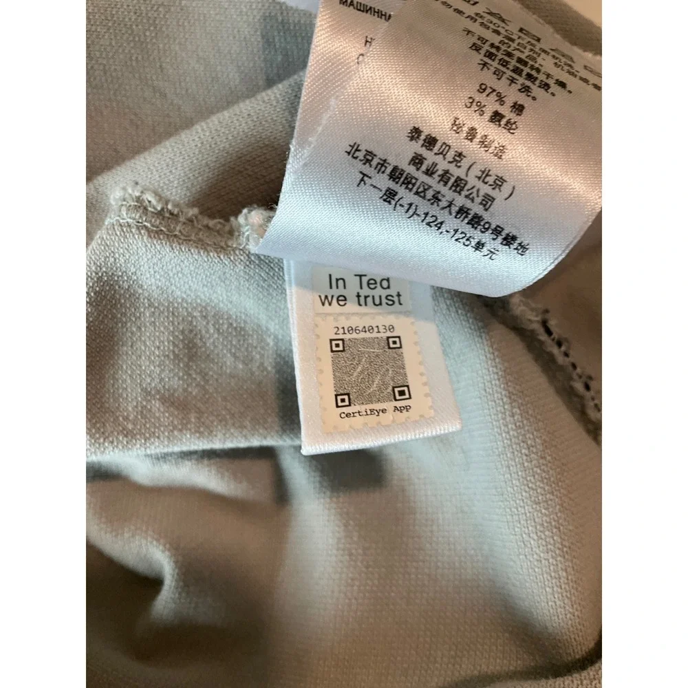 Ted Baker London‎ Polo Grey Casual Comfort Stretch Golf 5 / XL
